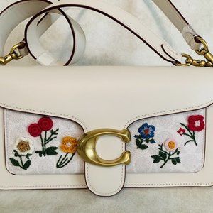 Coach tabby chalk women shoulder bag